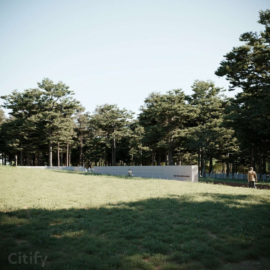 Rīgas I Meža kapu kolumbārijs (Varoņu iela 4) - Apbedīšanas pakalpojumi un pieminekļi - vizualizācija