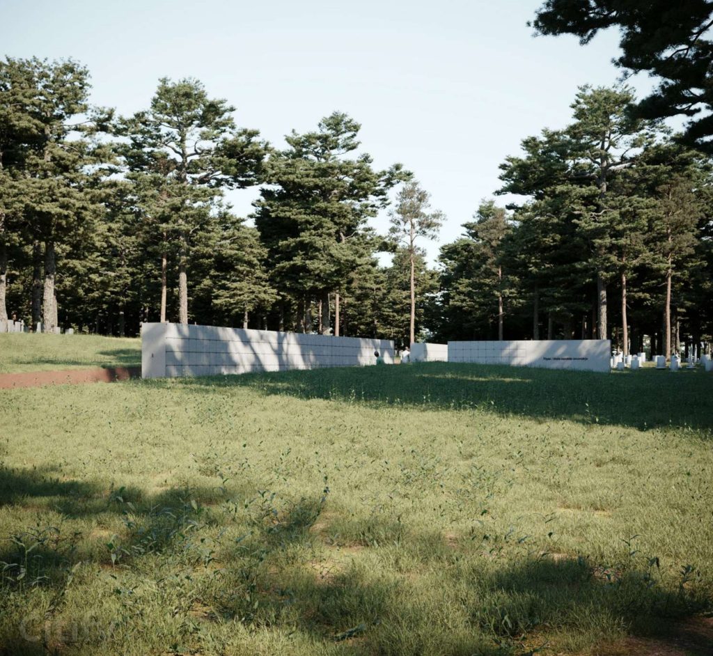 Rīgas I Meža kapu kolumbārijs (Varoņu iela 4) - Apbedīšanas pakalpojumi un pieminekļi - vizualizācija