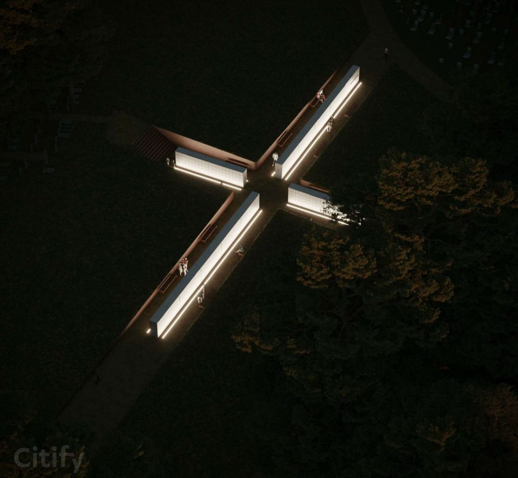 Rīgas I Meža kapu kolumbārijs (Varoņu iela 4) - Apbedīšanas pakalpojumi un pieminekļi - vizualizācija