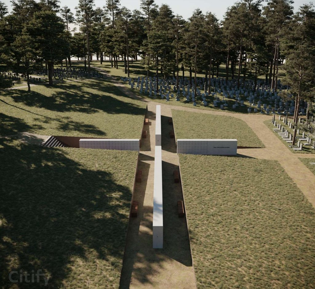 Rīgas I Meža kapu kolumbārijs (Varoņu iela 4) - Apbedīšanas pakalpojumi un pieminekļi - vizualizācija