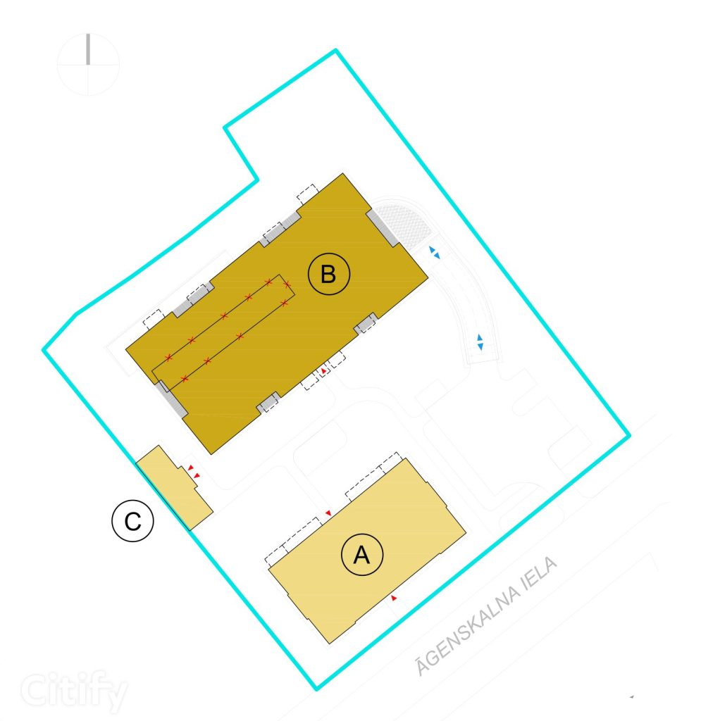 Āgenskalna iela 1 - "B" ēka (Āgenskalna iela 1) - Multi apartment - visualization