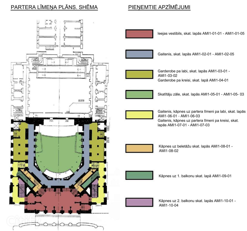 Latvijas Nacionālās operas rekonstrukcija (Aspazijas bulvāris 3) - Theater - visualization