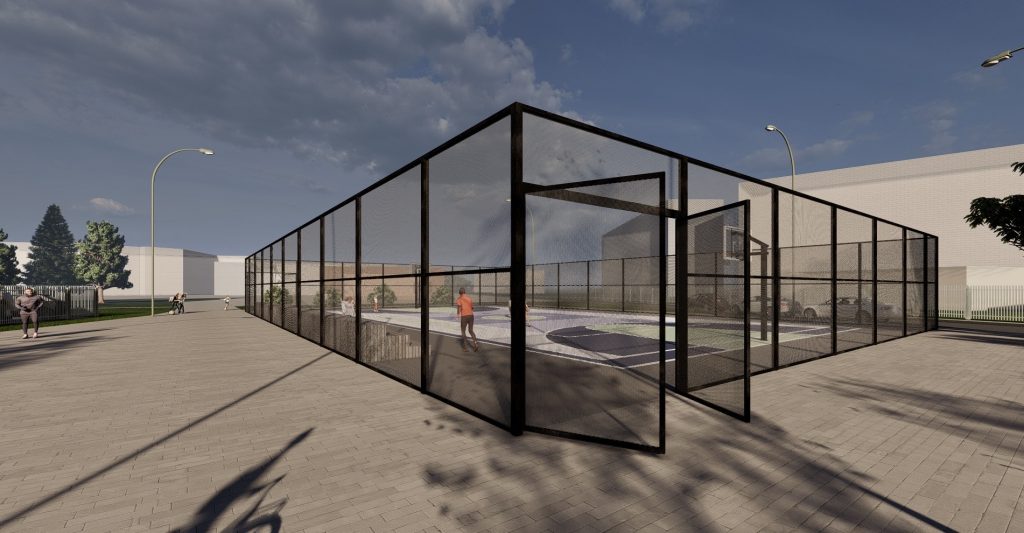 Sporta laukums Iļģuciemā (Cementa iela 10) - Sports field or court - visualization