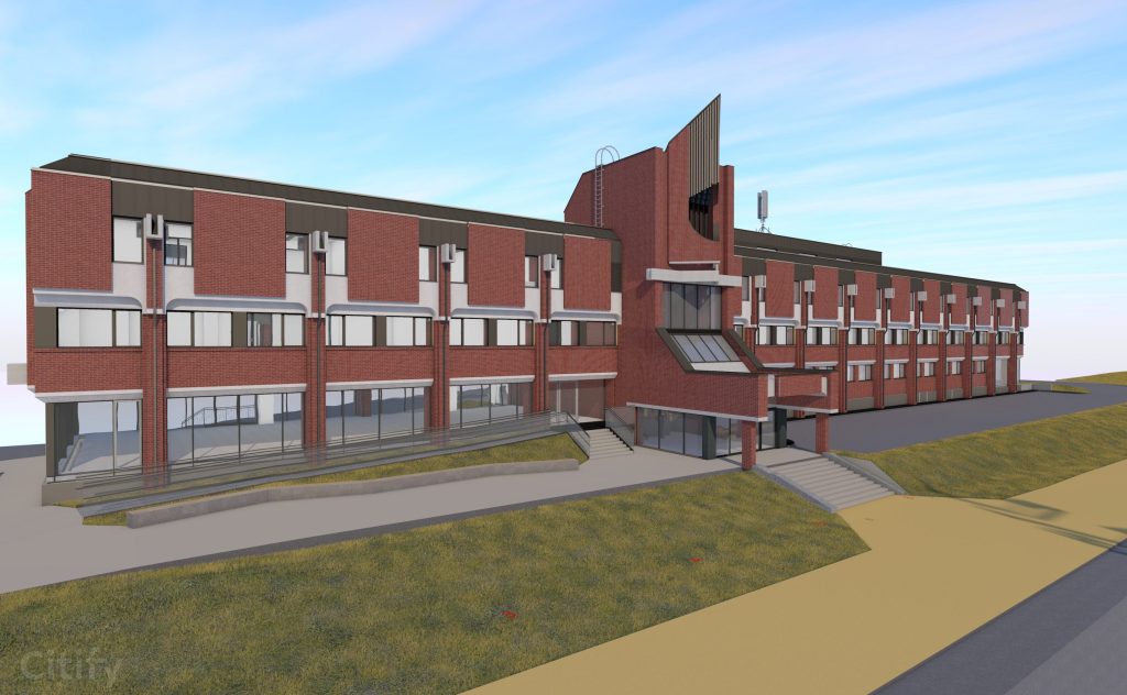 Duntes iela 34 (Duntes iela 34) - Office center - visualization