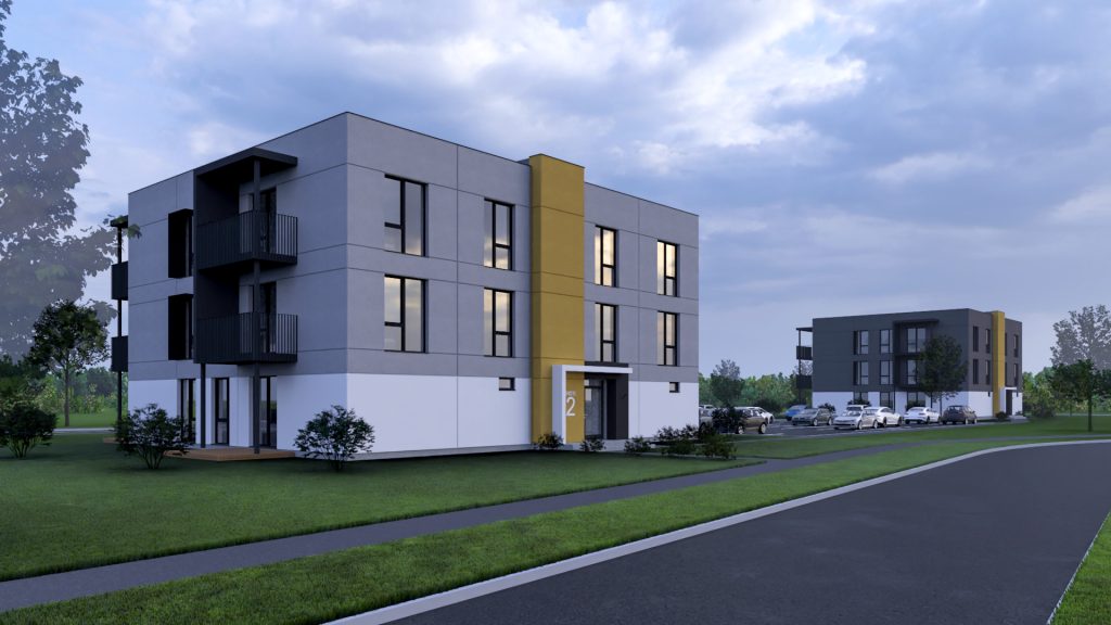 Uus-Rapla Kodud (Risti 2, 4) - Multi apartment - visualization
