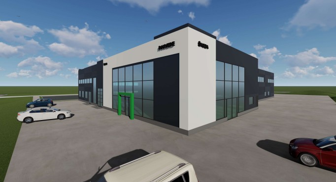 Teliku 2 (Teliku 2) - Showroom / Service center - visualization