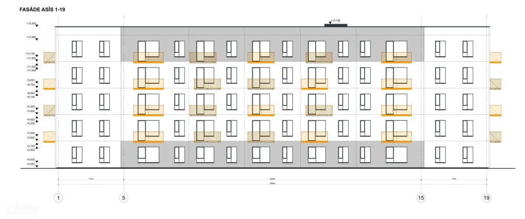 Elīzes ielā 3 (Elīzes ielā 3) - Multi apartment - visualization