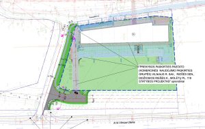 Gatvė sklype Molėtų pl. 118 vizualizacija