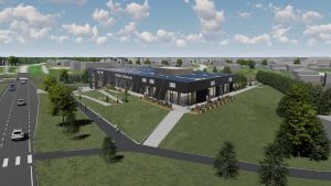 Veski keskus vizualizacija