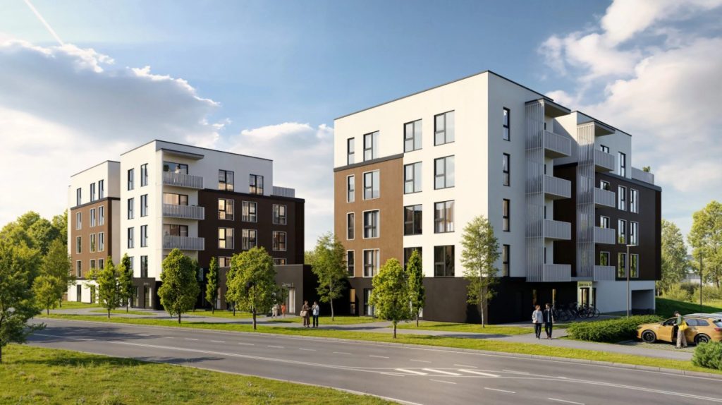 Järveallee (Randma 1) (Randma 1) - Daudzdzīvokļu nams, Cita komerciāla - vizualizācija