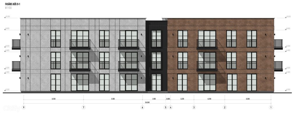 Jūras iela 16 (Jūras iela 16) - Multi apartment - visualization