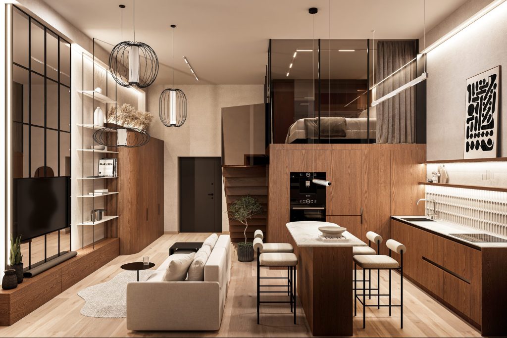 K125 (Kalvarijų g. 125B) - Loftai - vizualizacija