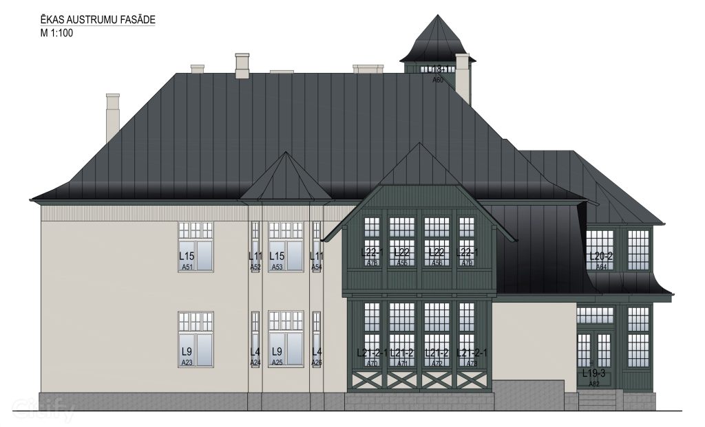 Kapseļu iela 8 (Kapseļu iela 8) - Multi apartment - visualization