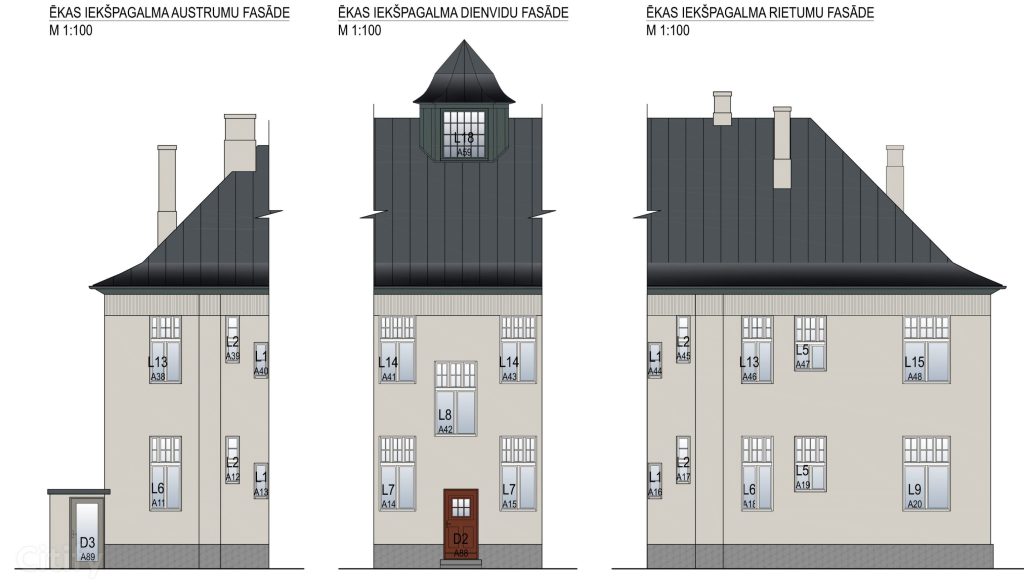 Kapseļu iela 8 (Kapseļu iela 8) - Multi apartment - visualization