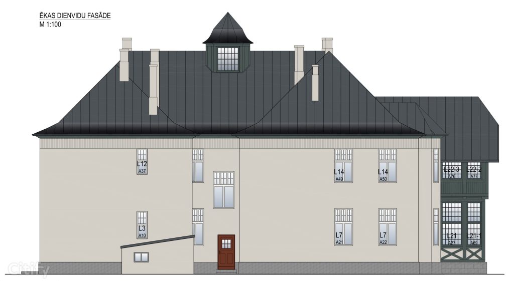 Kapseļu iela 8 (Kapseļu iela 8) - Multi apartment - visualization