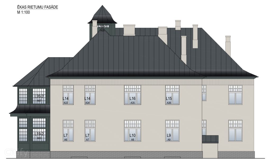 Kapseļu iela 8 (Kapseļu iela 8) - Multi apartment - visualization