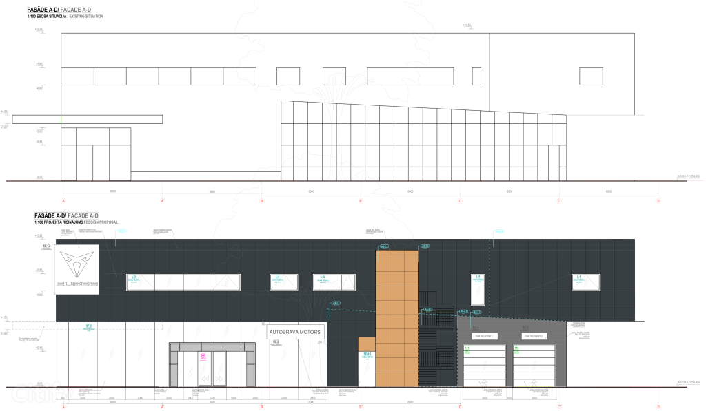 Autobrava dīlercentrs - CUPRA Garage autosalons (Kārļa Ulmaņa gatve 96) - Showroom / Service center - visualization