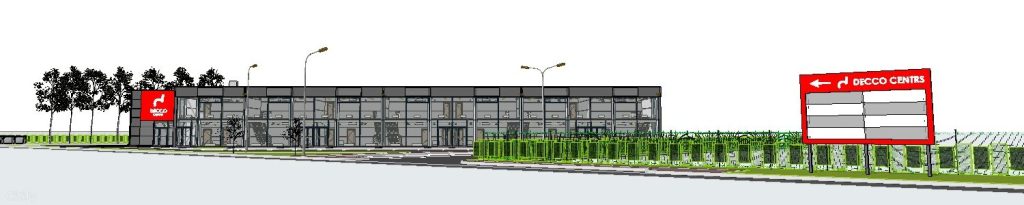 Decco Centrs - "D" ēka (Katlakalna iela 6D) - Showroom / Service center, Warehouse / Distribution center - visualization