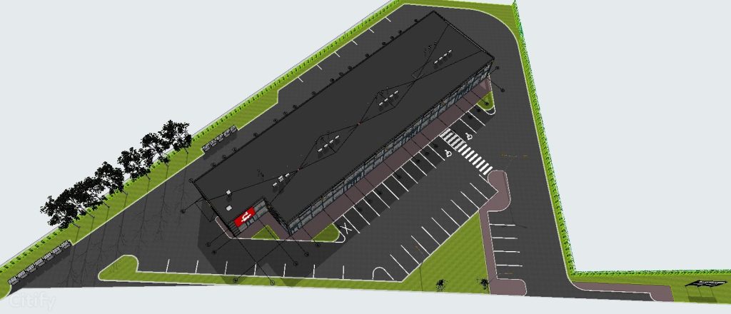 Decco Centrs - "D" ēka (Katlakalna iela 6D) - Showroom / Service center, Warehouse / Distribution center - visualization