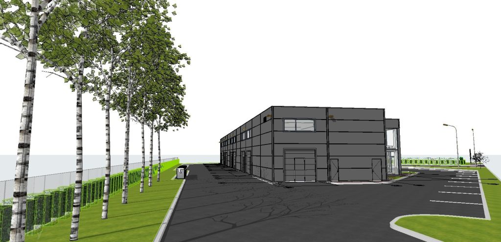 Decco Centrs - "D" ēka (Katlakalna iela 6D) - Showroom / Service center, Warehouse / Distribution center - visualization