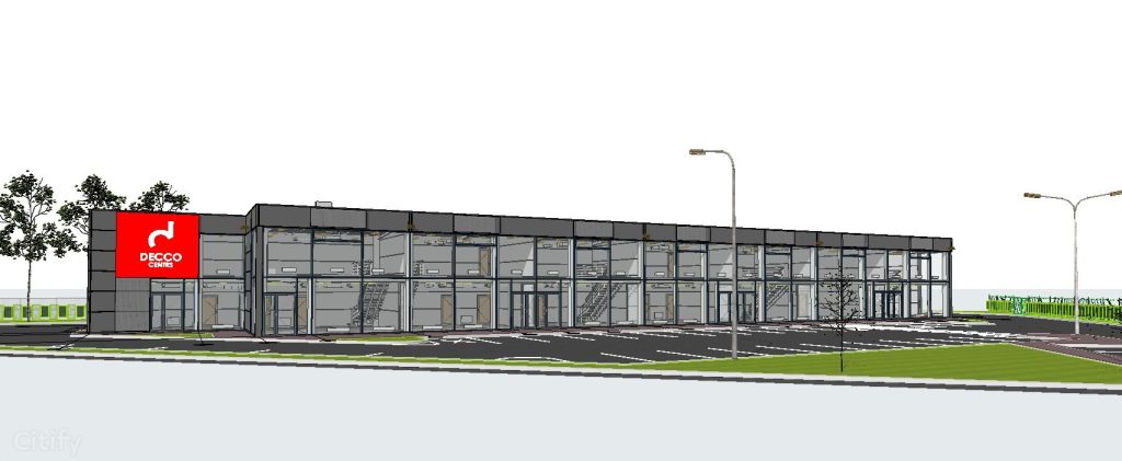 Decco Centrs - "D" ēka (Katlakalna iela 6D) - Showroom / Service center, Warehouse / Distribution center - visualization