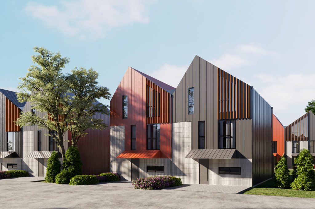 Kiplingai (Viliaus Pėteraičio g.) - Row housing - visualization