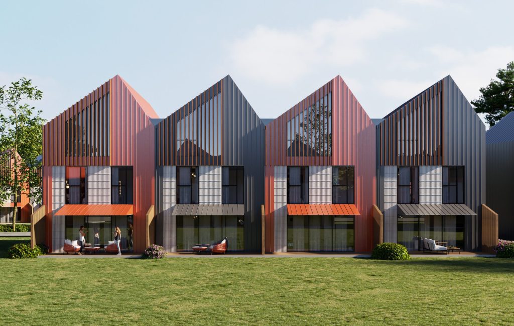 Kiplingai (Viliaus Pėteraičio g.) - Row housing - visualization