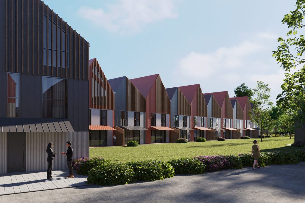 Kiplingai (Viliaus Pėteraičio g.) - Row housing - visualization