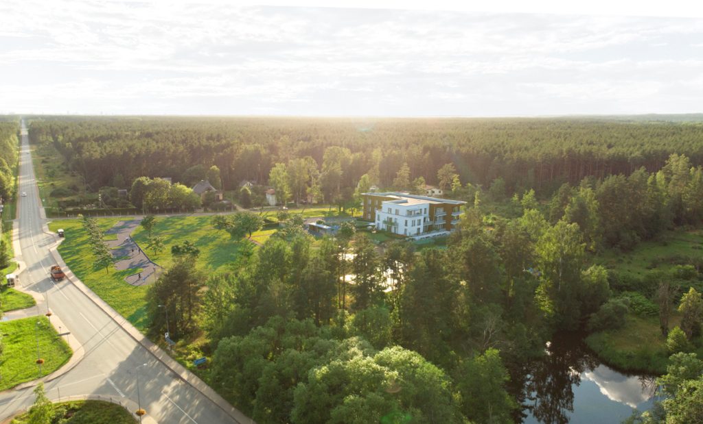 Līčukrasti - 2. kārta - Piebraucamais ceļš ar autostāvvietām (Koknešu iela 2, 4, 6) - Road - visualization