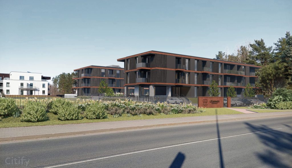 Līčukrasti - 2. kārta (Koknešu iela 6) - Multi apartment - visualization