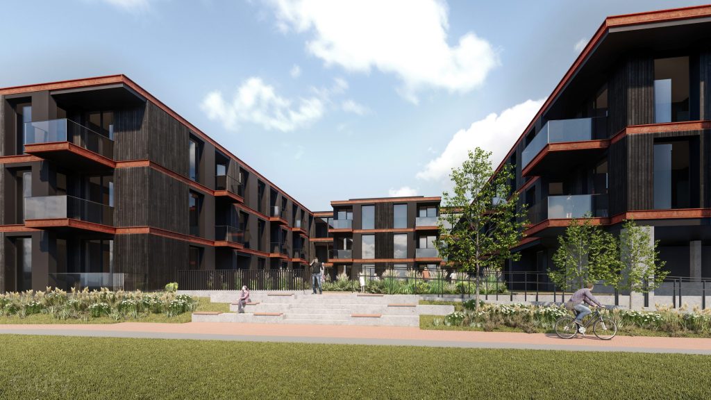 Līčukrasti - 2. kārta (Koknešu iela 6) - Multi apartment - visualization