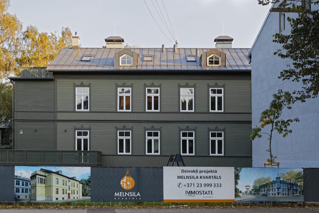 Melnsila kvartāls I (Kristapa iela 33) - Multi apartment - construction photos