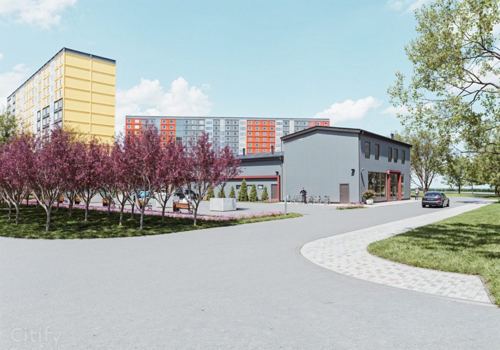 Lubānas ielā 129D (Lubānas ielā 129D) - Shopping center - visualization