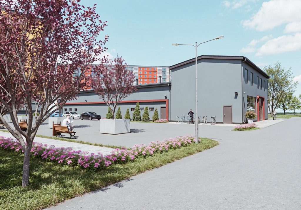 Lubānas ielā 129D (Lubānas ielā 129D) - Shopping center - visualization