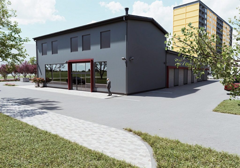 Lubānas ielā 129D (Lubānas ielā 129D) - Shopping center - visualization