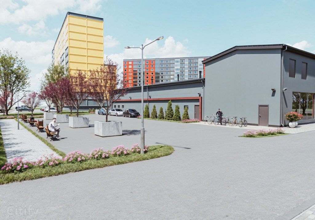 Lubānas ielā 129D (Lubānas ielā 129D) - Shopping center - visualization