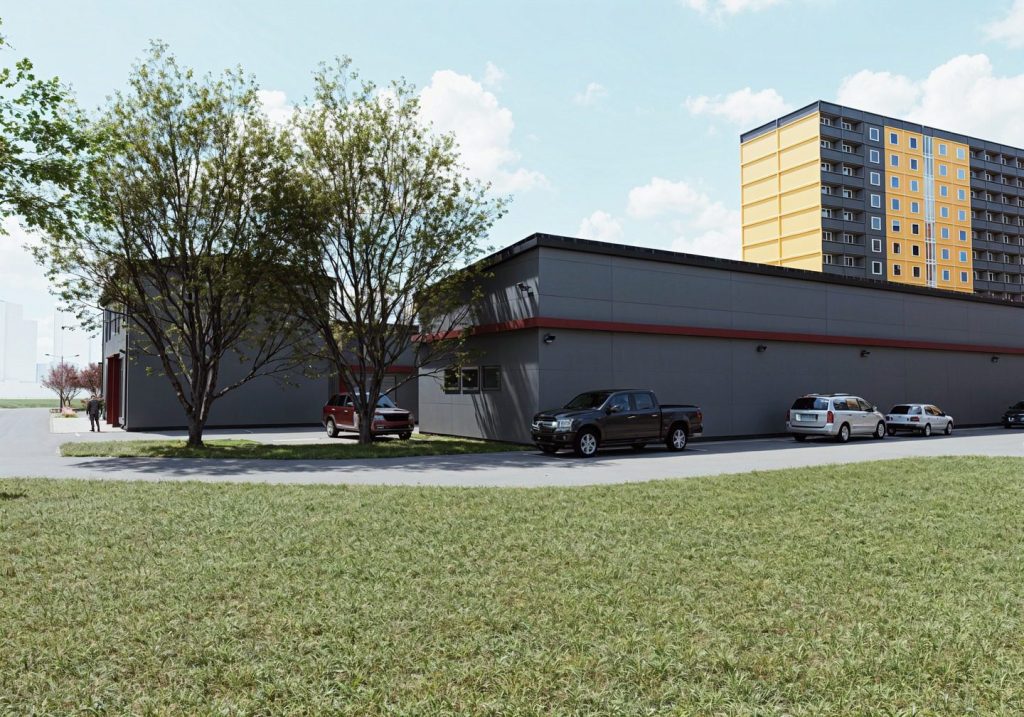 Lubānas ielā 129D (Lubānas ielā 129D) - Shopping center - visualization