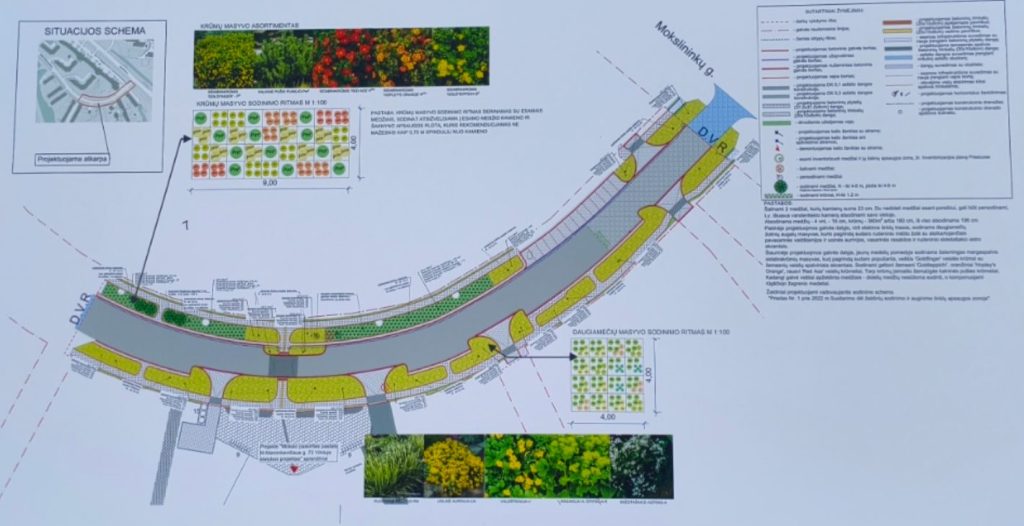 M. Marcinkevičiaus g. atkarpos ties gimnazija remontas (M. Marcinkevičiaus g.) - Street - visualization