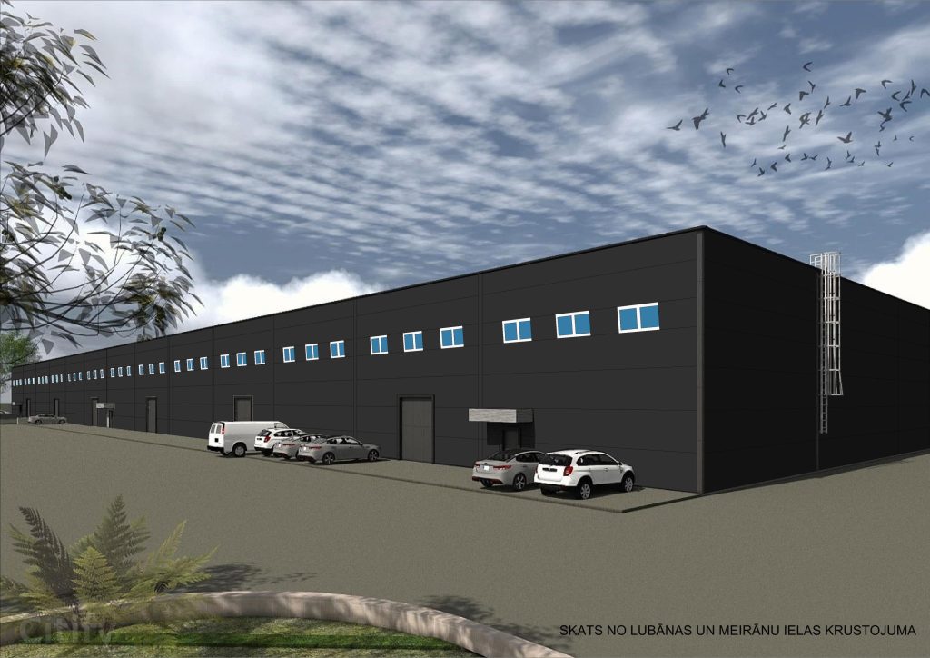 Meirānu iela 1 (Meirānu iela 1) - Warehouse / Distribution center - visualization