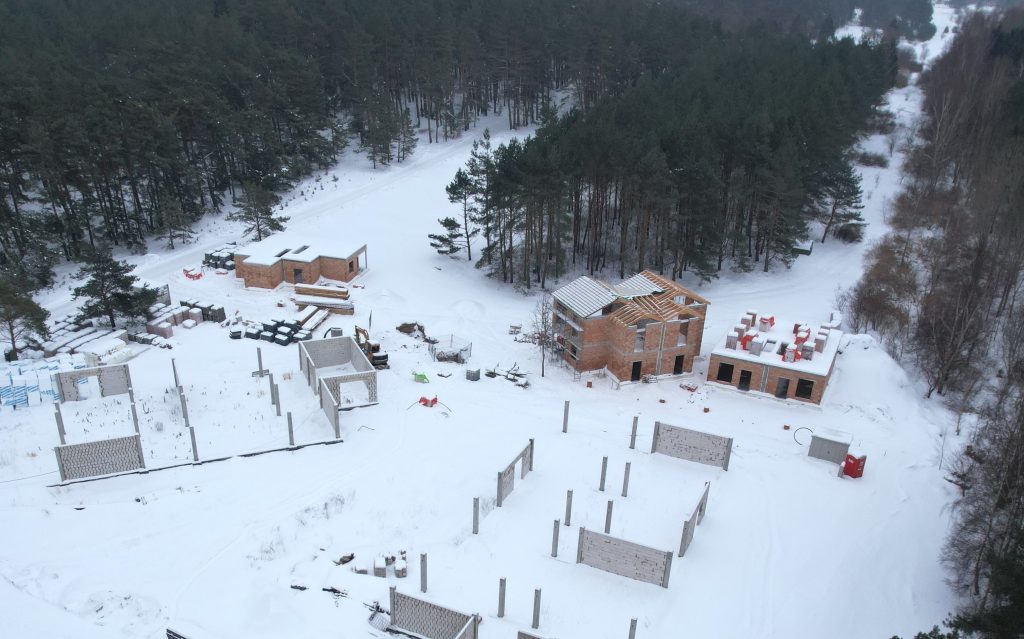 Miško tak. 9A (Miško tak. 9A) - Row housing - construction photos