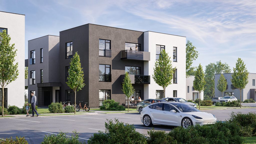 Mokyklos g. 6 (Mokyklos g. 6) - Multi apartment - visualization