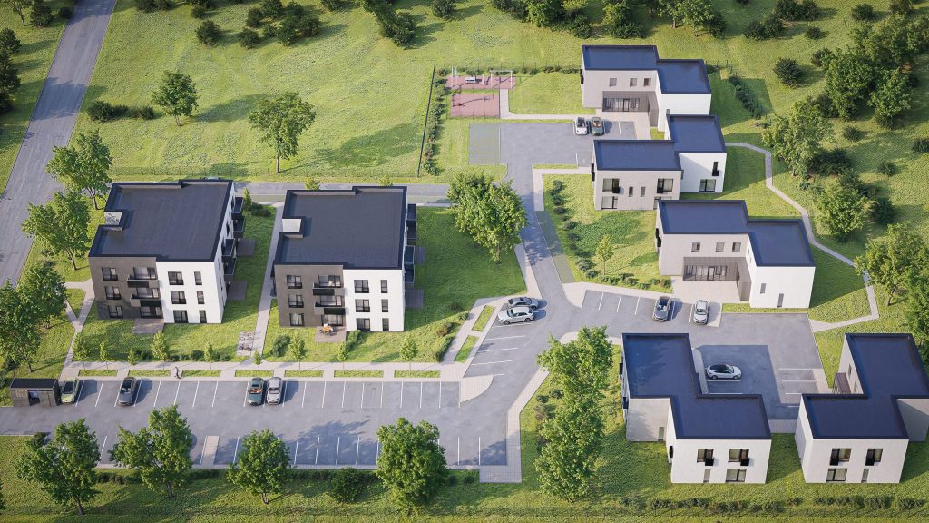 Mokyklos g. 6 (Mokyklos g. 6) - Multi apartment - visualization