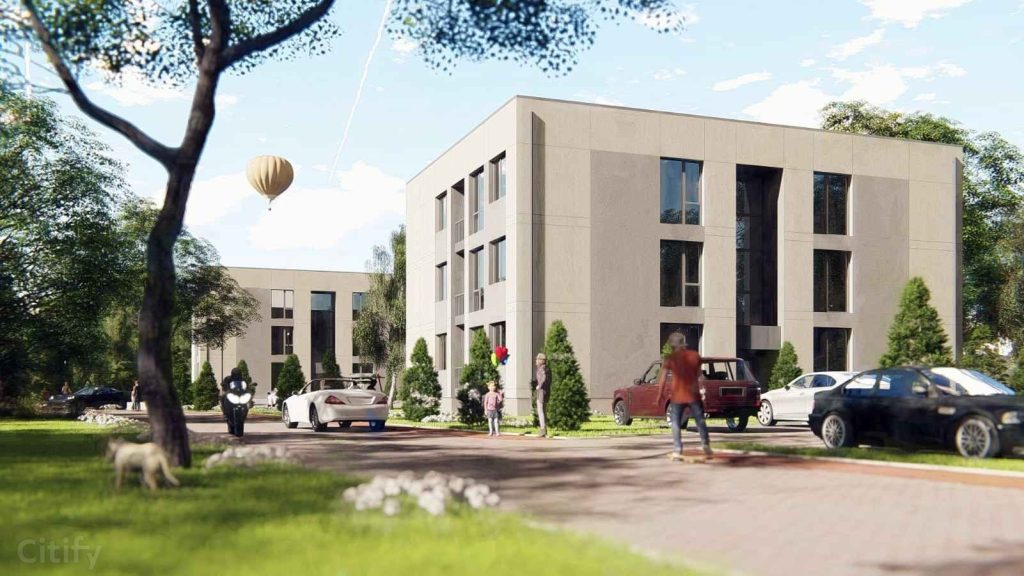 Muižas Parks - 2. kārta (Muižkungu iela 4) - Multi apartment - visualization