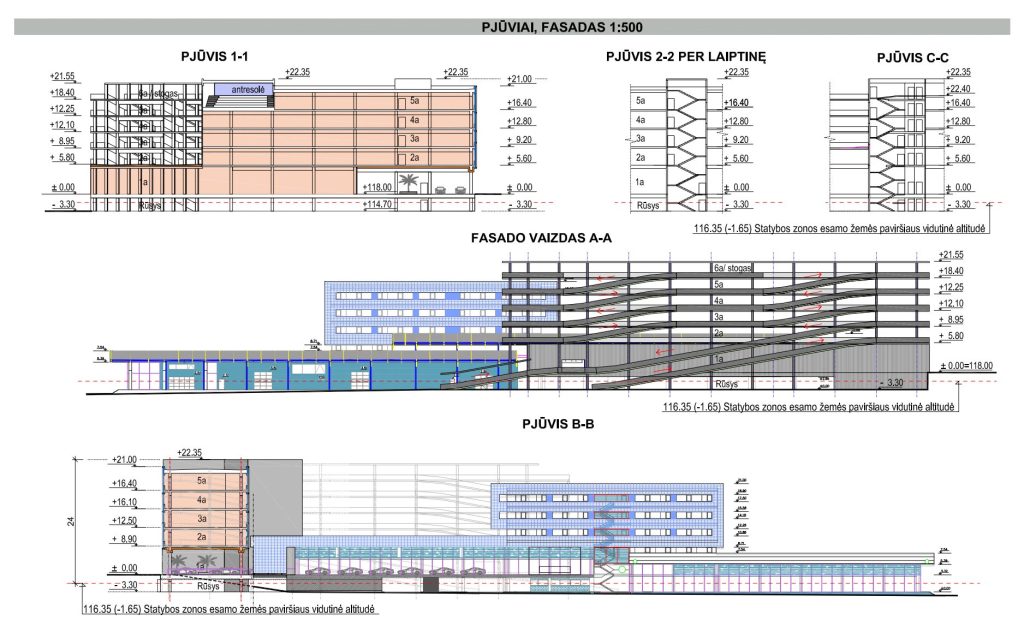 Ozo g. 10A (Ozo g. 10A) - Non-food store, Office center - visualization