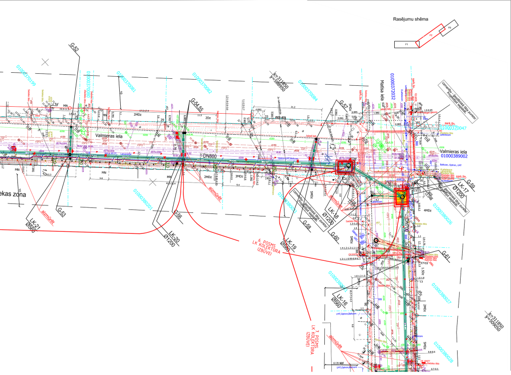 Pērnavas ielas lietus ūdens kanalizācijas kolektora izbūve līdz Lāčplēša ielai (Vagonu iela, Pērnavas iela, Matīsa iela, Satekles iela, Lāčplēša iela) - Street - visualization