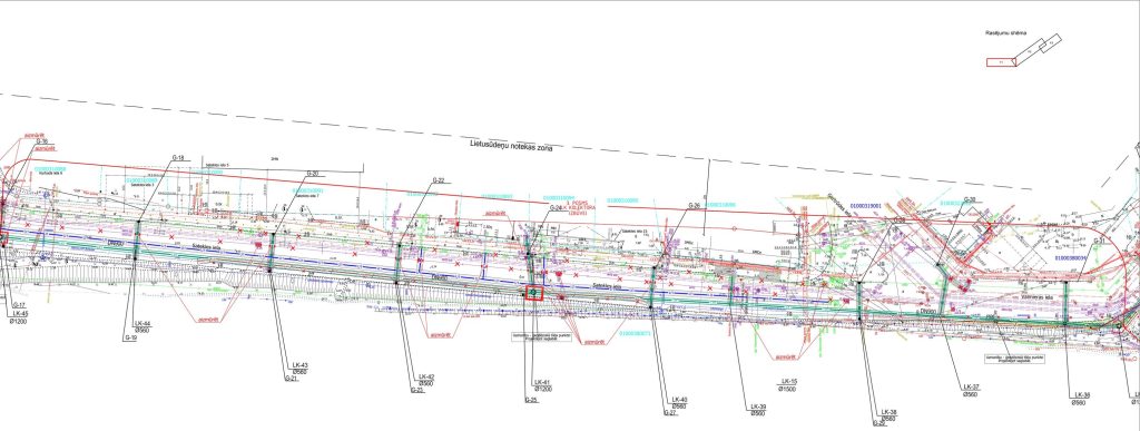 Pērnavas ielas lietus ūdens kanalizācijas kolektora izbūve līdz Lāčplēša ielai (Vagonu iela, Pērnavas iela, Matīsa iela, Satekles iela, Lāčplēša iela) - Street - visualization