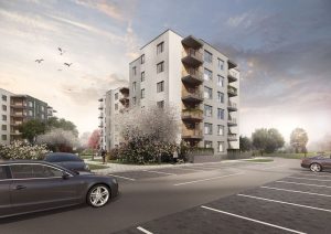 Trebū Home – 3. kārta – 3. ēka vizualizacija