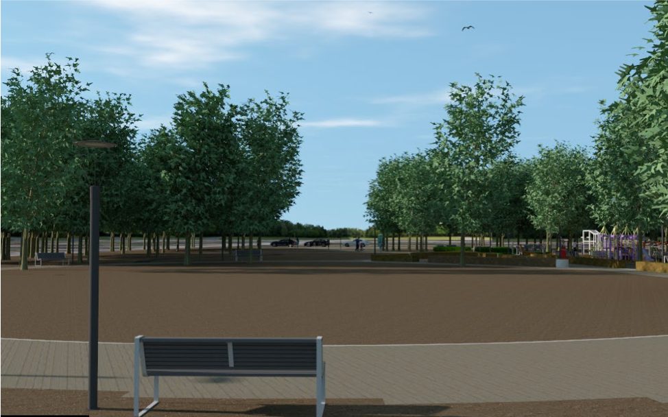 Piliuonos gatvės parkas (Piliuonos g.) - Park - visualization