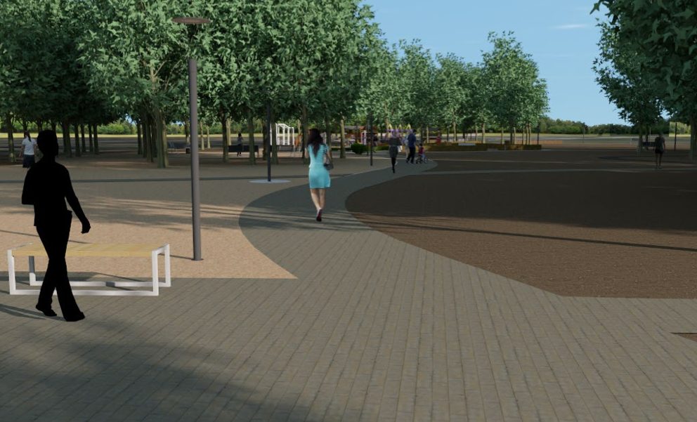 Piliuonos gatvės parkas (Piliuonos g.) - Park - visualization