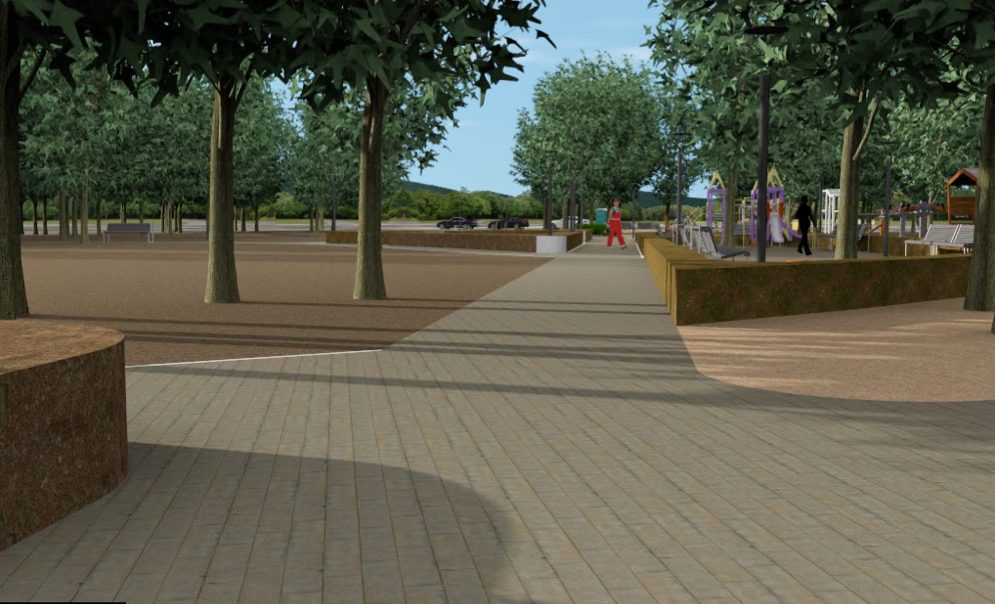 Piliuonos gatvės parkas (Piliuonos g.) - Park - visualization